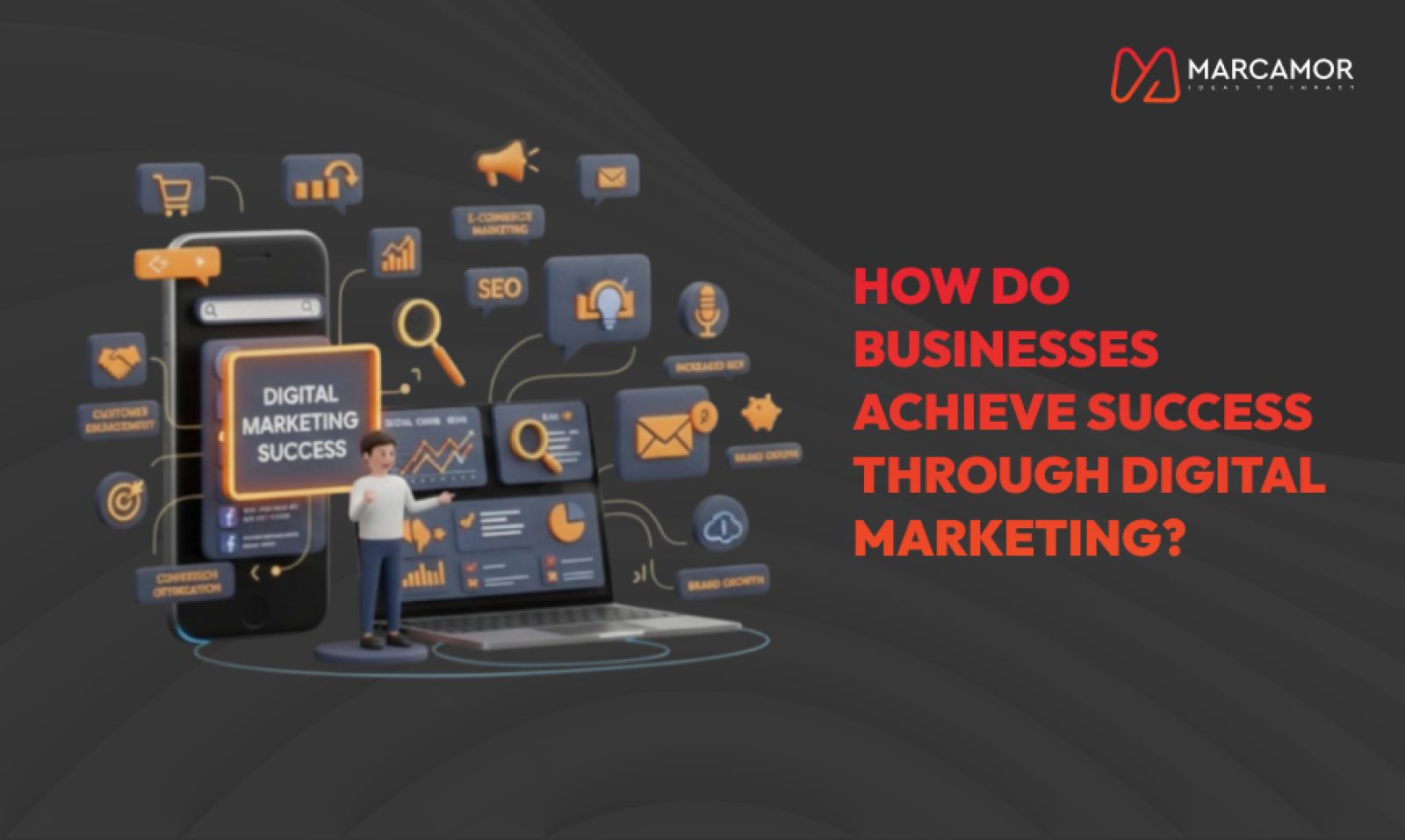 How Do Businesses Achieve Success Through Digital Marketing?